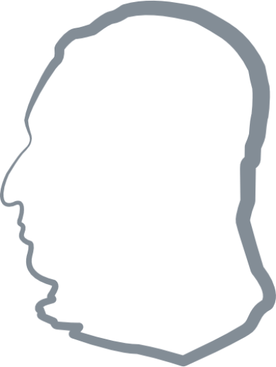 ek kopf outline vektor